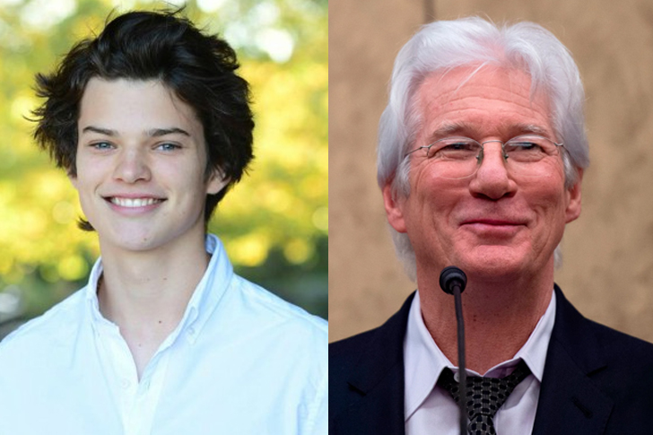 These Celebrities Look Exactly Like Their Parents Mrobserver   Pic 10 HOMER JAMES JIGME GERE RICHARD GERE’S SON 